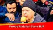 BJP, Its Proxies Seek To Change India&#039;s Secular Character: Dr Farooq Abdullah
