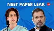 NEET 2024 Paper Leak: Priyanka, Rahul Slam Centre; Term It Betrayal