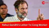 &#039;Fight To Save Democracy And Constitution&#039;: Rahul Gandhi&#039;s Writes Congress Party Workers