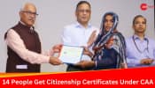 First 14 People Become Indian Citizens Under CAA, Granted Citizenship Certificates 