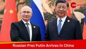 Putin Arrives In China To Strengthen Strategic Alliance With Xi