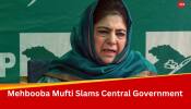 Mehbooba Mufti&#039;s BIG Charge Against Modi Govt, Says &#039;Centre Backing Political Parties Who Funded Terrorists&#039;
