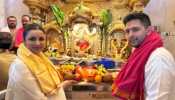 Parineeti Chopra, Hubby Raghav Chadha Visit Siddhivinayak Temple Following His Eye Surgery 