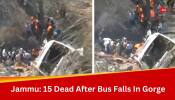 15 Dead, 30 Injured After Bus Falls Into Gorge In Jammu 