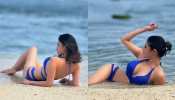 Mouni Roy Flaunts Her Perfect Curves In Sizzling Blue Bikini, Actress&#039; Beach Clicks Go Viral 