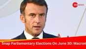 After Heavy Defeat In EU Vote, French President Macron Announces Snap Parliamentary Elections On June 30
