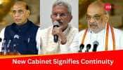 Modi 3.0 Cabinet: With Big 4 Portfolios Unchanged, BJP Opts For Continuity 