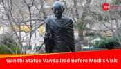  Mahatma Gandhi&#039;s Statue Vandalised By Pro-Khalistan Elements Ahead Of PM Modi&#039;s Visit To Italy, MEA Reacts