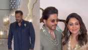 Shah Rukh Khan And Salman Khan Stun In Traditional Looks At Ambani Wedding!