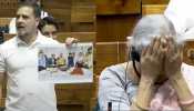 Watch: Nirmala Sitharaman&#039;s Face-Palm Moment In Lok Sabha On Rahul Gandhi&#039;s &#039;Halwa&#039; Remark