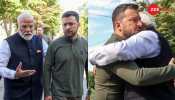 Watch: PM Modi Greets Ukraine President With Hug, Zelenskyy Gets Emotional