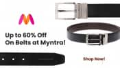 Get Ready for Up to 60% Off on Belts Only at Myntra