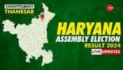 Thanesar Vidhan Sabha Chunav Result 2024 Live Update: Ashok Kumar Arora, INC Candidate Leads