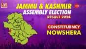 Nowshera vidhan sabha chunav result 2024 live : Surinder Kumar Choudhary from Jammu &amp; Kashmir National Conference leading 