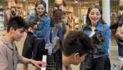 Kanika Kapoor’s Encounter With Piano Artist In London Street Goes Viral, You Will Be Amazed