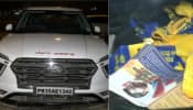 Cash, Liquor, Kejriwal Pamphlets Seized From ‘Punjab Govt’ Car In Delhi; AAP Says...