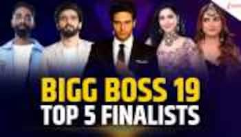 Bigg Boss 19 Finale: Top 5 Locked Who will win the trophy?