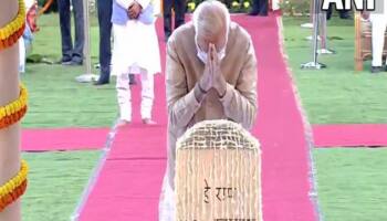 Gandhi Jayanti: PM Narendra Modi pays tribute to Mahatma Gandhi on his 153rd birth anniversary
