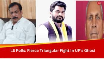 Three Cornered Fight In UP's Ghosi With BSP's Balakrishna Chauhan,  SP's Rajiv Rai And SBSP's Arvind Rajbhar In Fray