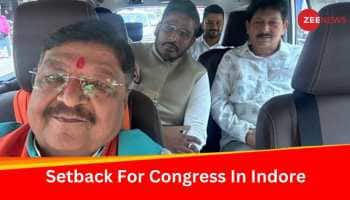 BJP`s Surgical Strike On Congress In Indore; Candidate Switches Side Ahead Of Voting