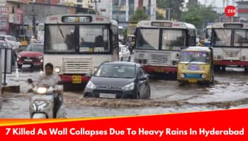 7 Killed In Wall Collapse, Including 4-Year-Old, As Heavy Rains Wreak Havoc In Hyderabad | 10 Points