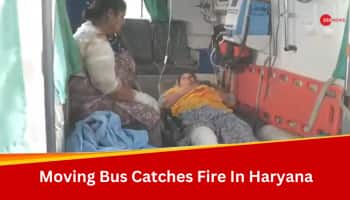 10 Dead, Several Injured As Moving Bus Catches Fire In Haryana's Nuh