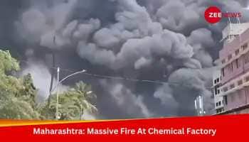 Watch: Massive Fire Breaks Out At Chemical Factory In Dombivli, Maharashtra; 30 Evacuated
