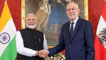 Vienna: PM Modi Calls On Austria President Alexander Van der Bellen