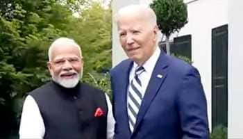 Modi In US: PM Meets President Joe Biden Ahead Of Quad Summit — WATCH