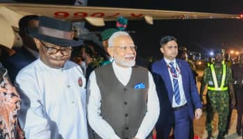 Modi Arrives In Nigeria; What’s On Agenda In PM's Three-Nation Tour?