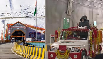 PM Modi Inaugurates Z-Morh Tunnel In J&K's Sonamarg