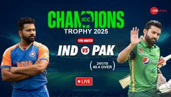 PAK: 241 Live Cricket Score | IND VS PAK, CT-2025 5th Match Updates: IND Need 242 Runs To Win