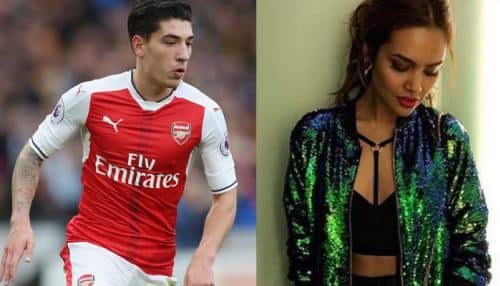 Hector Bellerin dines with Bollywood star Esha Gupta is she the