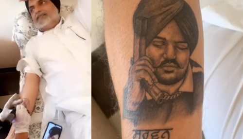 Sidhu Moosewala को World Famous Tattoo Artist Manjeet का Special Tribute ।  Boldsky - video Dailymotion