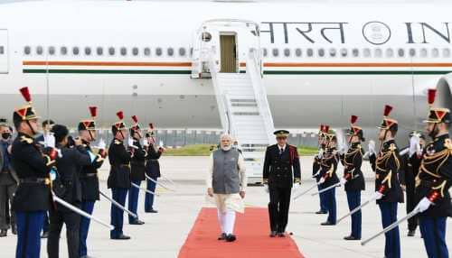 PM Narendra Modi's private aircraft on training sortie stuck off