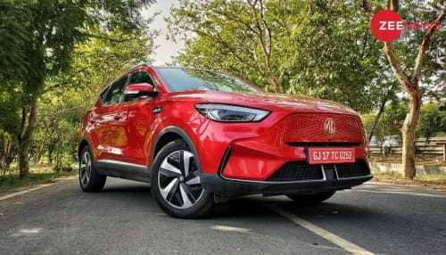 MG ZS EV Facelift zum Modelljahr 2022