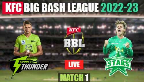 Highlights THU vs STA BBL Cricket Score Sydney Thunder beat