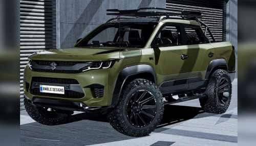 Maruti Suzuki Brezza Pickup Truck Looks Robust In Digital Renders Check Pics Auto News Zee News