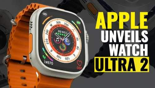 Apple unveils Apple Watch Ultra 2 - Apple