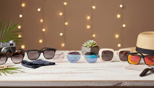 Designer Inspired Fashion Large Frame Sunglasses With UV Protection For Women