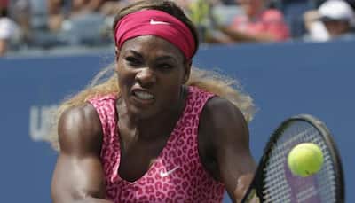 Serena Williams into US Open quarter-finals, sick Eugenie Bouchard out