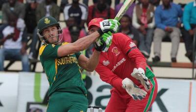 Du Plessis' ton guides South Africa to 63-run win over Zimbabwe