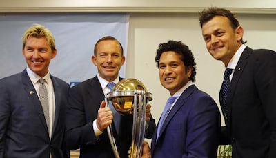 Aussie cricket legends Gilchrist, Lee delighted to meet Narendra Modi