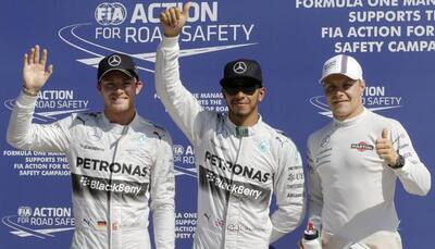 Italian GP: Lewis Hamilton ends pole drought at Nico Rosberg`s expense