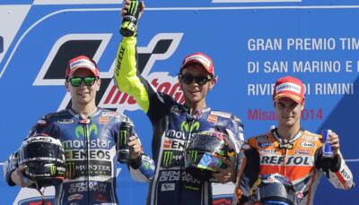 Valentino Rossi wins San Marino MotoGP