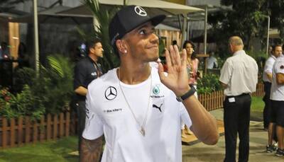 Lewis Hamilton strikes first blow in Singapore