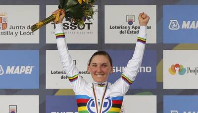 German Lisa Brennauer wins women`s world timetrial gold