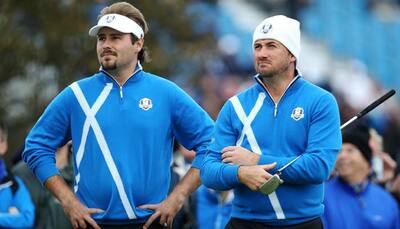 Dubuisson and McDowell win for Europe in Ryder Cup