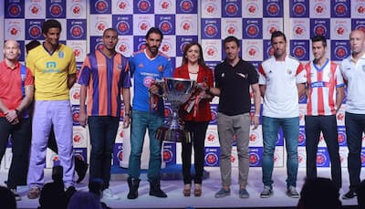 Indian Super League trophy launched in presence of icon players