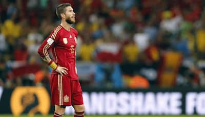 Spain lose Sergio Ramos for Euro qualifiers
